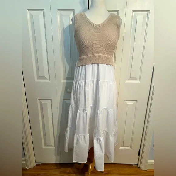 NWT The cotton maxi tank dress size medium - Picture 4 of 9